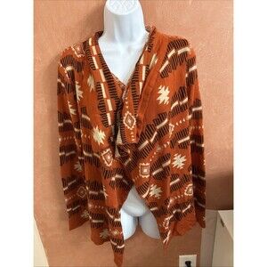 Rave Open Cardigan Sweater Jacket Woman’s Large